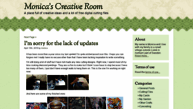 What Monicascreativeroom.se website looked like in 2019 (4 years ago)
