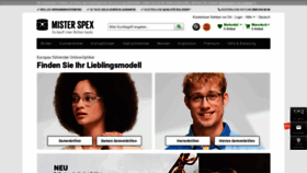 What Misterspex.de website looked like in 2019 (4 years ago)