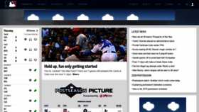 What Mlb.com website looked like in 2019 (4 years ago)