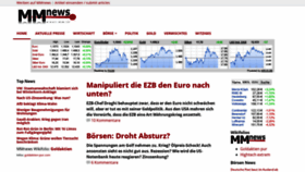 What Mmnews.de website looked like in 2019 (4 years ago)