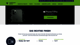 What Mobilcom-debitel.de website looked like in 2019 (4 years ago)