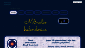 What Menuliokalendorius.info website looked like in 2019 (4 years ago)