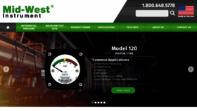 What Midwestinstrument.com website looked like in 2019 (4 years ago)