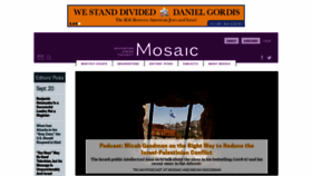 What Mosaicmagazine.com website looked like in 2019 (4 years ago)