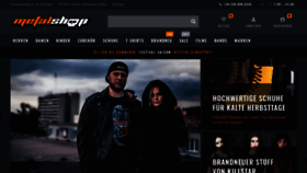 What Metalshop.de website looked like in 2019 (4 years ago)