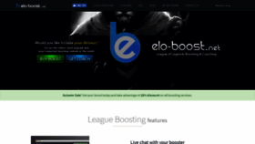 What Members.elo-boost.net website looked like in 2019 (4 years ago)