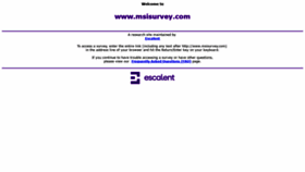 What Msisurvey.com website looked like in 2019 (4 years ago)