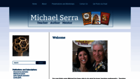 What Michaelserra.net website looked like in 2019 (4 years ago)