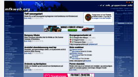 What Mfkweb.org website looked like in 2019 (4 years ago)