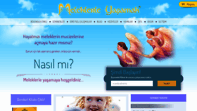 What Meleklerleyasamak.com website looked like in 2019 (4 years ago)