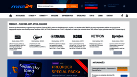 What Midi24.pl website looked like in 2019 (6 years ago)