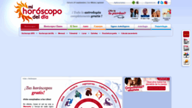What Mi-horoscopo-del-dia.com website looked like in 2019 (4 years ago)