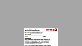 What Mymail.symrise.com website looked like in 2019 (4 years ago)