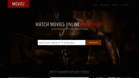 What Movioz.com website looked like in 2019 (4 years ago)