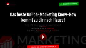 What Marketingoffensive.com website looked like in 2019 (4 years ago)