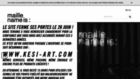 What Maillenameis.com website looked like in 2019 (4 years ago)