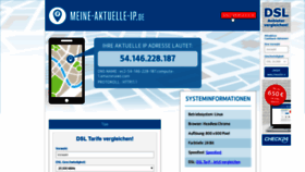 What Meine-aktuelle-ip.de website looked like in 2019 (4 years ago)