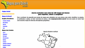 What Mapasparacolorir.com.br website looked like in 2019 (4 years ago)