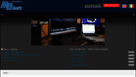 What Mbradio.it website looked like in 2019 (4 years ago)