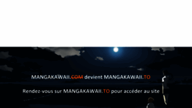 What Mangakawaii.com website looked like in 2019 (4 years ago)