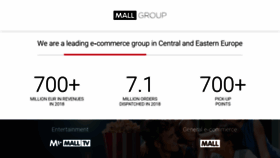 What Mallgroup.cz website looked like in 2019 (4 years ago)