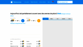 What Meteovista.fr website looked like in 2019 (4 years ago)