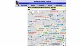 What Mapadecapitalfederal.com website looked like in 2019 (4 years ago)