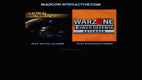 What Madcowinteractive.com website looked like in 2019 (4 years ago)