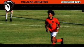 What Milliganbuffs.com website looked like in 2019 (4 years ago)