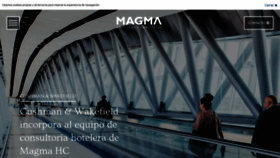 What Magmaturismo.com website looked like in 2019 (4 years ago)