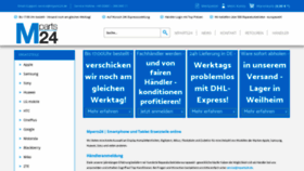 What Mparts24.de website looked like in 2019 (4 years ago)