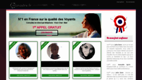 What Monastre.fr website looked like in 2019 (4 years ago)