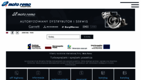 What Motoremo.pl website looked like in 2019 (4 years ago)
