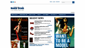 What Modelsntrends.com website looked like in 2019 (4 years ago)