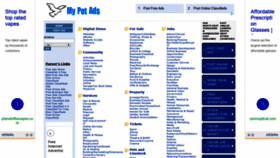 What Mypetads.com website looked like in 2019 (4 years ago)