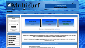 What Multisurf.fr website looked like in 2019 (4 years ago)
