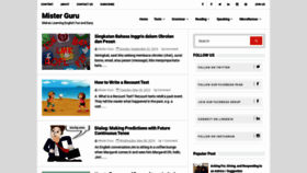 What Misterguru.web.id website looked like in 2019 (4 years ago)