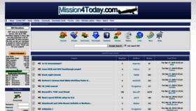 What Mission4today.com website looked like in 2019 (4 years ago)