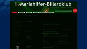 What Mariahilfer-billardklub.at website looked like in 2019 (4 years ago)