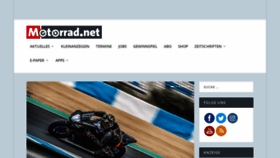 What Motorrad.net website looked like in 2019 (4 years ago)