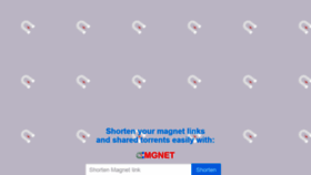 What Mgnet.xyz website looked like in 2019 (5 years ago)