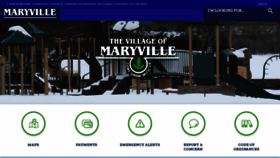 What Maryville-il.us website looked like in 2019 (4 years ago)