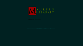 What Maureenmullarkey.com website looked like in 2019 (4 years ago)