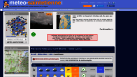 What Meteo-saintetienne.com website looked like in 2019 (4 years ago)