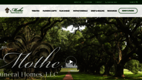 What Mothefunerals.com website looked like in 2019 (4 years ago)