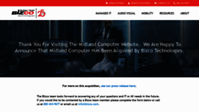 What Midcomp.com website looked like in 2019 (4 years ago)