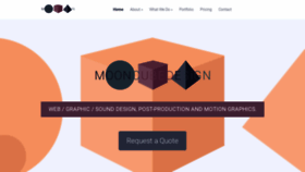 What Mooncubedesign.com.au website looked like in 2019 (4 years ago)