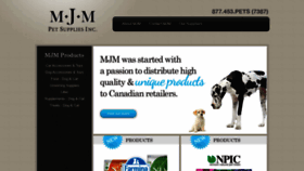 What Mjmpet.com website looked like in 2019 (4 years ago)