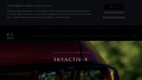What Mazda.hr website looked like in 2019 (4 years ago)