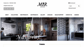 What Mir-mosaic.com website looked like in 2019 (4 years ago)